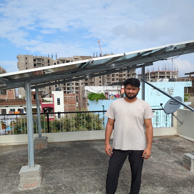 Our expert team at an installation site in Bihar