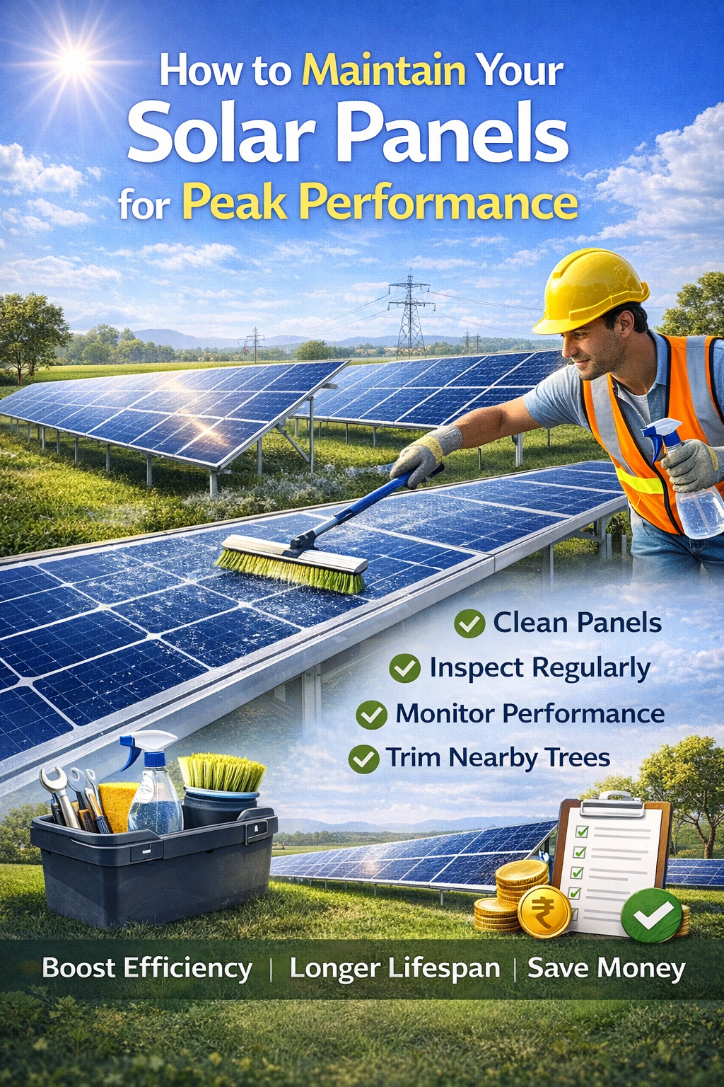 How to Maintain Your Solar Panels for Peak Performance